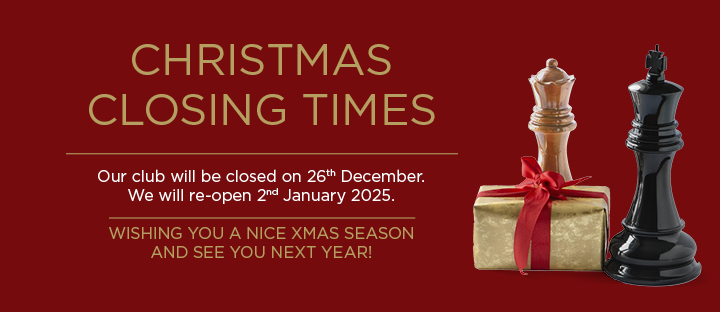 2024 - Christmas Closing Times